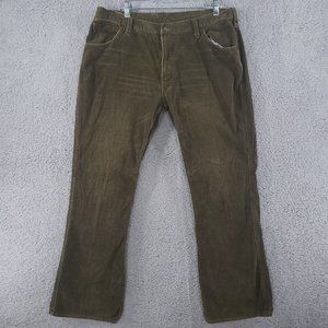 POLO RALPH LAUREN Men's Corduroy Pants 36x30 Brown Classic Straight Leg